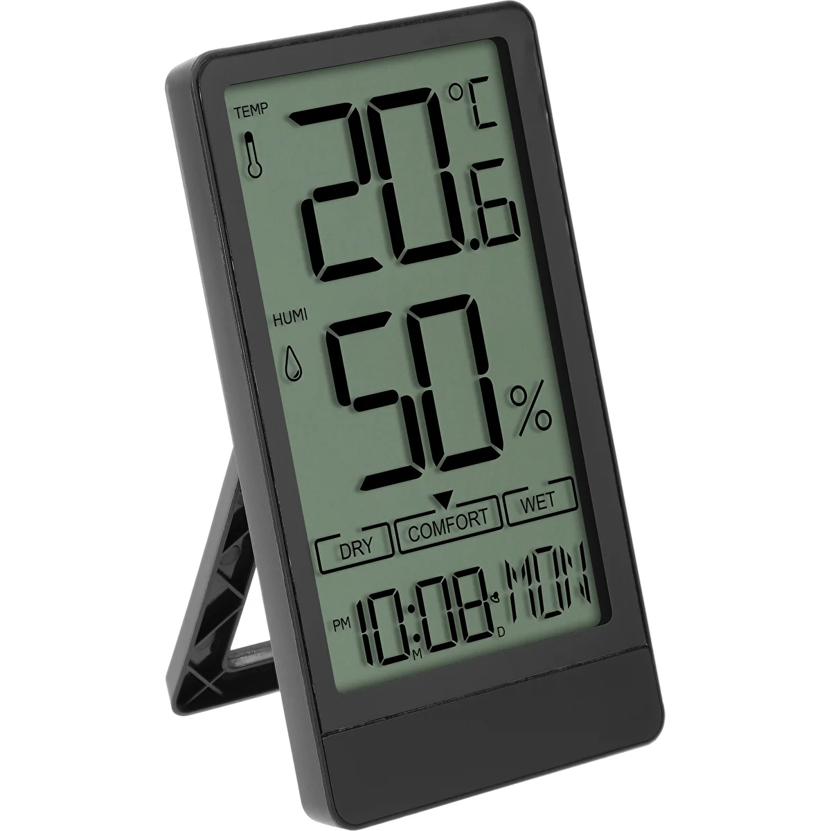 Soens Electronic Indoor Thermometer, Black