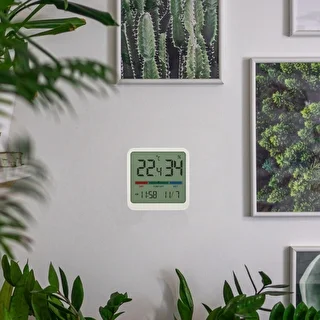 Indoor electronic thermometer, white – photo 14