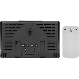 Electronic weather station - wireless, with sensor, black – photo 6