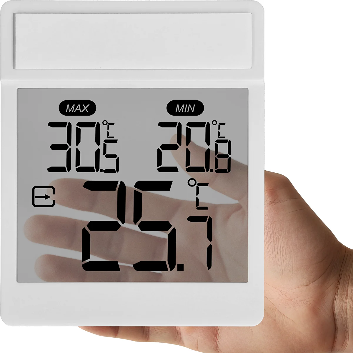 Soens adhesive outdoor window digital thermometer