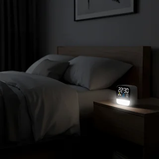 Soens electronic weather station - with wireless sensor, alarm clock and light – photo 6