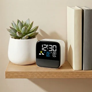 Soens electronic weather station - with wireless sensor, alarm clock and light – photo 5
