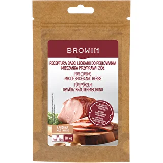 For curing. Mild mix of spices and herbs, 35 g