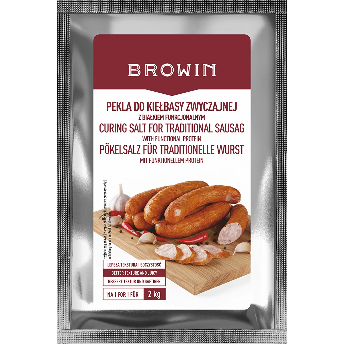 Peklosól – Curing Mix for Kielbasa Zwyczajna, with Functional Protein, 64 g