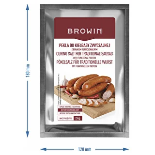 Peklosól – Curing Mix for Kielbasa Zwyczajna, with Functional Protein, 64 g – photo 3
