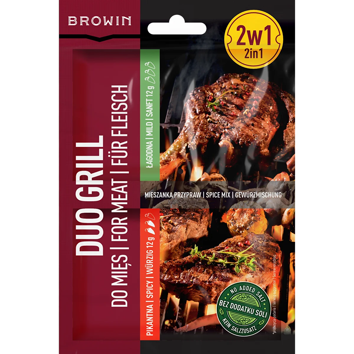 Duo Grill for Meats - 2-in-1 Spice Blend, 2 x 12 g