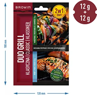 Duo Grill Classic for Fish and Vegetables - 2-in-1 Seasoning Blend, 2 x 12 g – photo 4