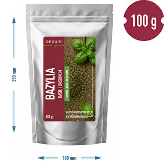 Dried Basil, 100 g – photo 3