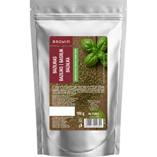 Dried Basil, 100 g – photo 2