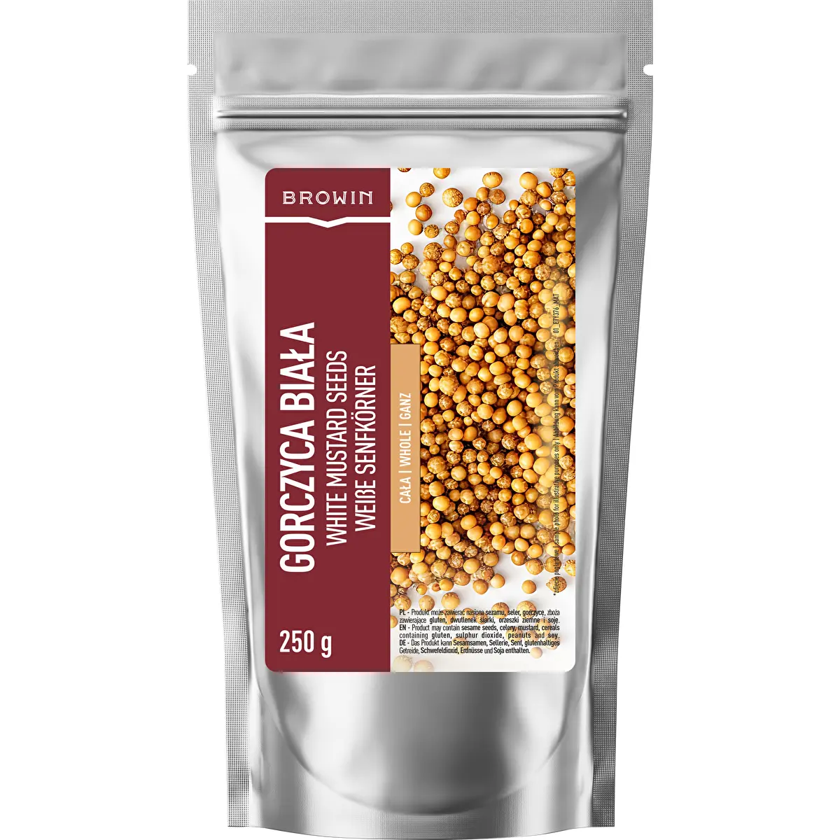 White Mustard Seeds, 250 g