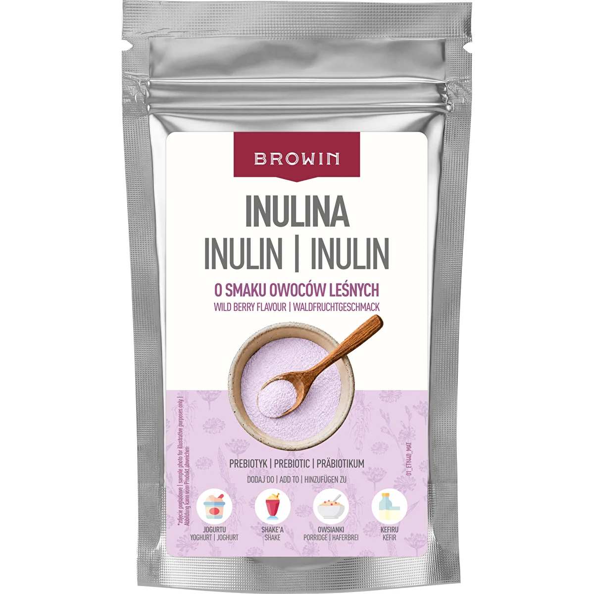 Wild Berry-Flavored Inulin, 100 g