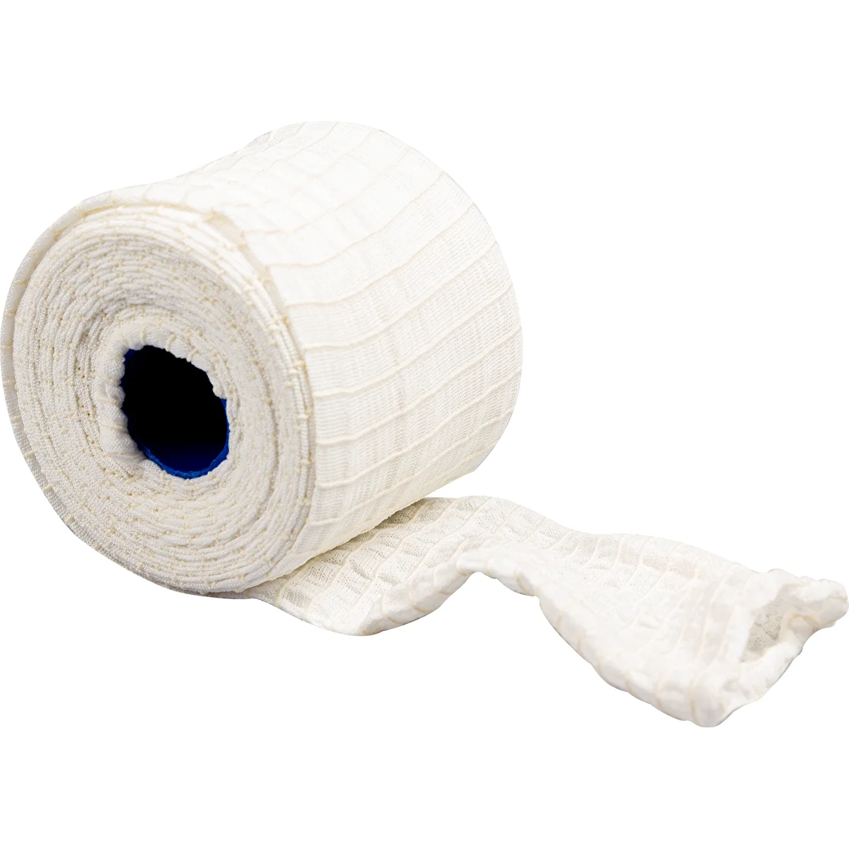 White netting with dimensions of 12.5 cm x 5 m, thermal resistance of up to 220°C