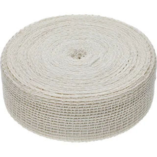 White netting with dimensions of 12.5 cm x 502 m, thermal resistance of up to 220°C