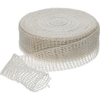 White netting with dimensions of 12.5 cm x 502 m, thermal resistance of up to 220°C – photo 2