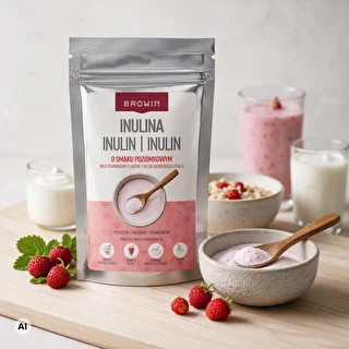 Wild Strawberry-Flavored Inulin, 100 g – photo 4