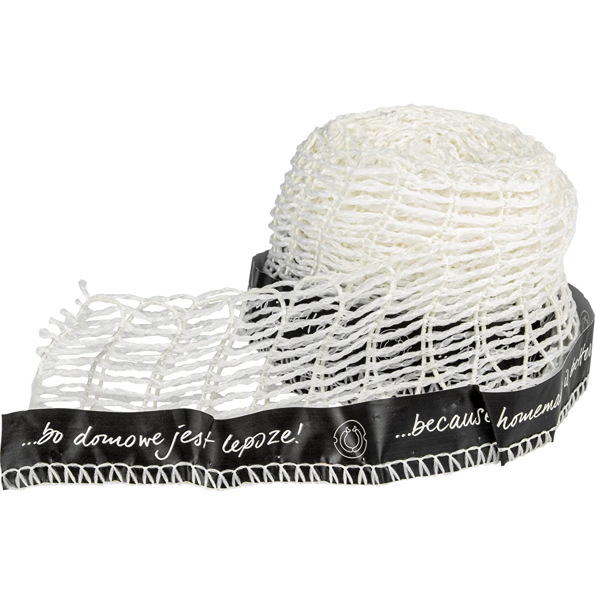 Netting with label, dimensions of 15cm x 4m, thermal resistance of up to 125°C