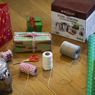 Grey cotton twine/string for meat tying (240°C) 210 m – photo 2