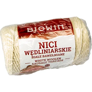 White cotton twine for meat tying (240°C) 55 m – photo 2