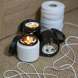 White cotton twine / string for meat tying  (240°C) 145 m – photo 6