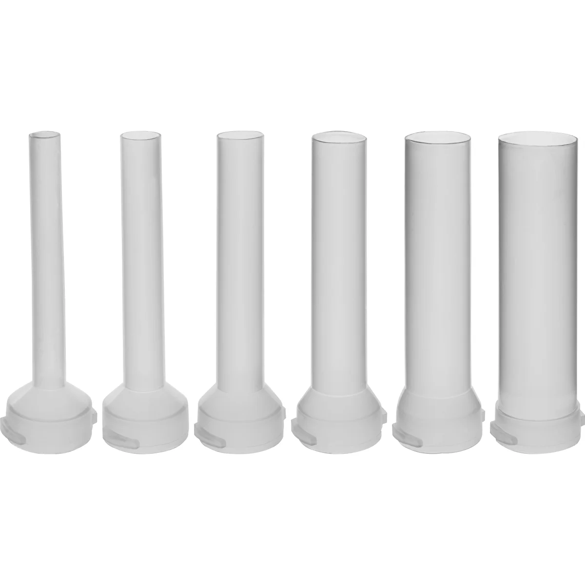 Spare funnels for Browin 5 kg vertical stuffer, 6 pcs