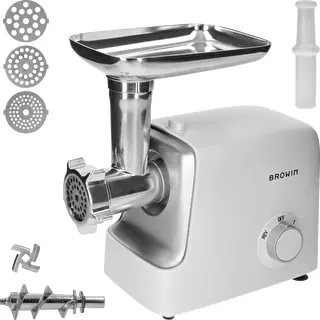 Meat Grinder with Shredder, Food Mill and Sausage Stuffer, 1500 W – photo 2