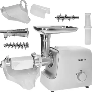 Meat Grinder with Shredder, Food Mill and Sausage Stuffer, 1500 W – photo 3