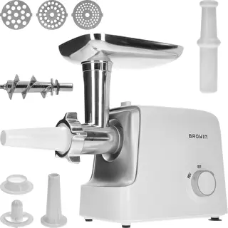 Meat Grinder with Shredder, Food Mill and Sausage Stuffer, 1500 W – photo 5