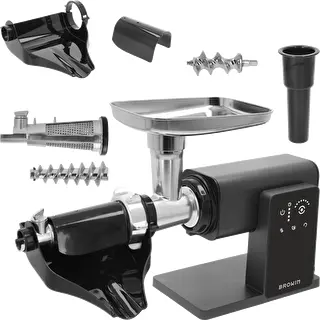 Multifunctional Meat Grinder with Touch Panel, Vegetable Slicer and Fruit and Vegetable Strainer, 2,000 W – photo 3