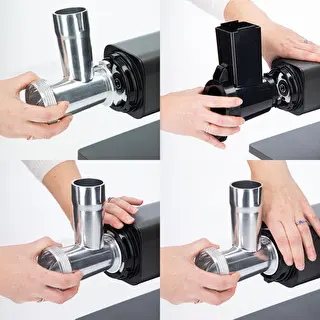 Multifunctional Meat Grinder with Touch Panel, Vegetable Slicer and Fruit and Vegetable Strainer, 2,000 W – photo 7