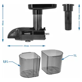 Slow juicer attachment for Browin multifunctional meat grinder No. 311057 – photo 5