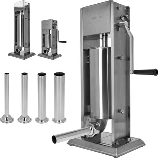 Set of stainless steel funnels for Browin vertical sausage stuffers, 3, 5, 7 L, 4 pcs – photo 3