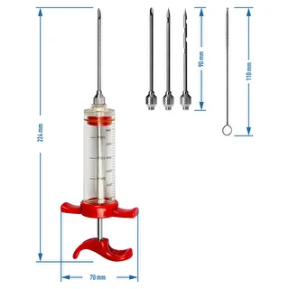 Brine injector 30 ml + 3 needles + cleaner – photo 7