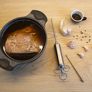 Meat injector with 2 injection needles – photo 13