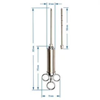 Meat injector with 2 injection needles – photo 11
