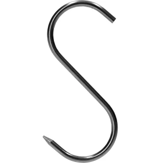 Smoking Hooks - S-shaped, sharpened, 4 mm x 100 mm, Pack of 5 – photo 3