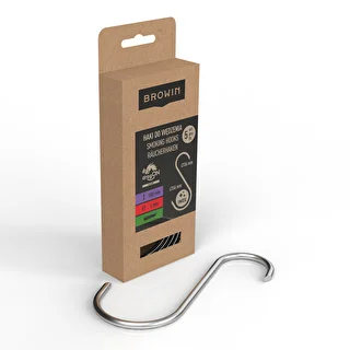 S-shaped Smoking Hooks – 45°-cut tips, 5 mm x 150 mm, Pack of 5 – photo 2