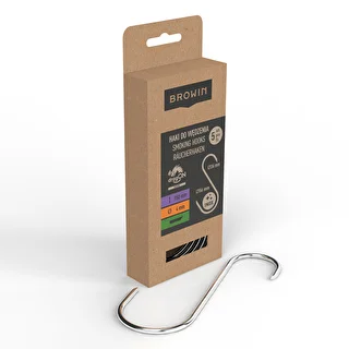 Smoking Hooks - S-shaped, 45° beveled tips, 4 mm x 150 mm, set of 5 – photo 2