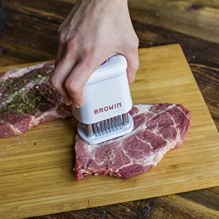 Meat tenderizer with safety block – photo 12
