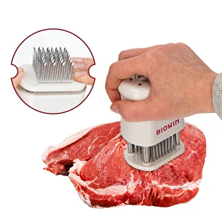 Meat tenderizer with safety block – photo 7