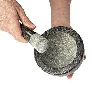 Granite mortar with pestle – photo 6