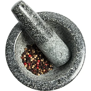 Granite mortar with pestle – photo 2