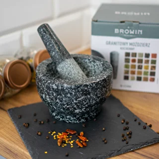 Granite mortar with pestle – photo 11