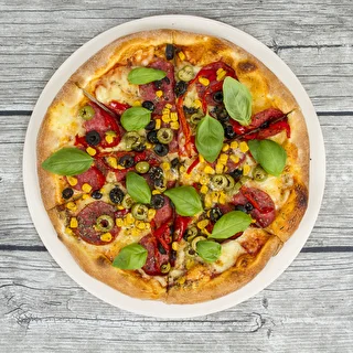 Pizza stone, made of cordierite, round, 33 cm – photo 17