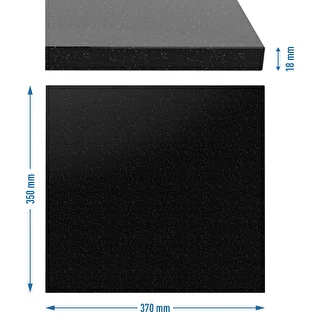 Rectangular granite pizza stone, 37 x 35 cm – photo 8