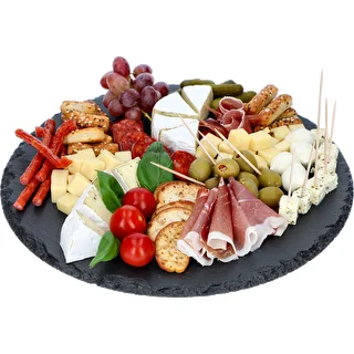 Shale stone rotating platter Ø 30 cm