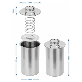 Water-Jacket Ham Cooker Set - 1.5 kg + Pot – photo 15