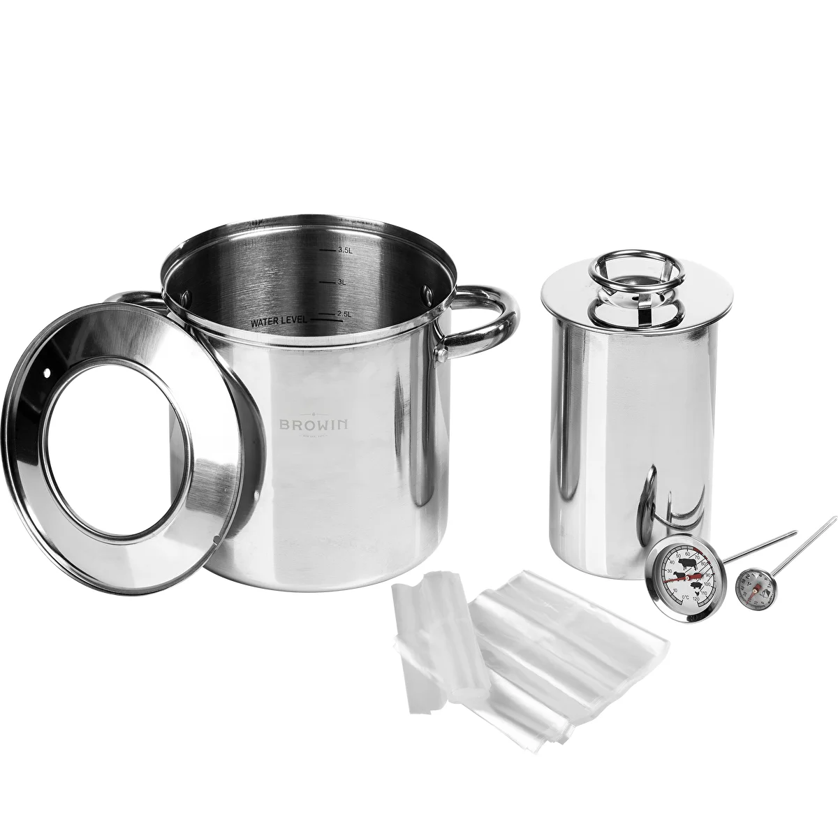 Water-Jacket Ham Cooker Set - 1.5 kg + Pot