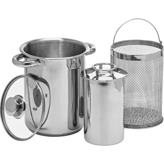 Multifunctional Pot with Basket and Ham Maker