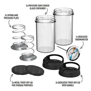 Glass Ham Maker - DUO Set, 2 x 450 g – photo 2