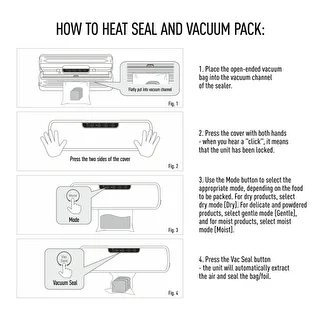 Vacuum sealer - versatile, black – photo 9